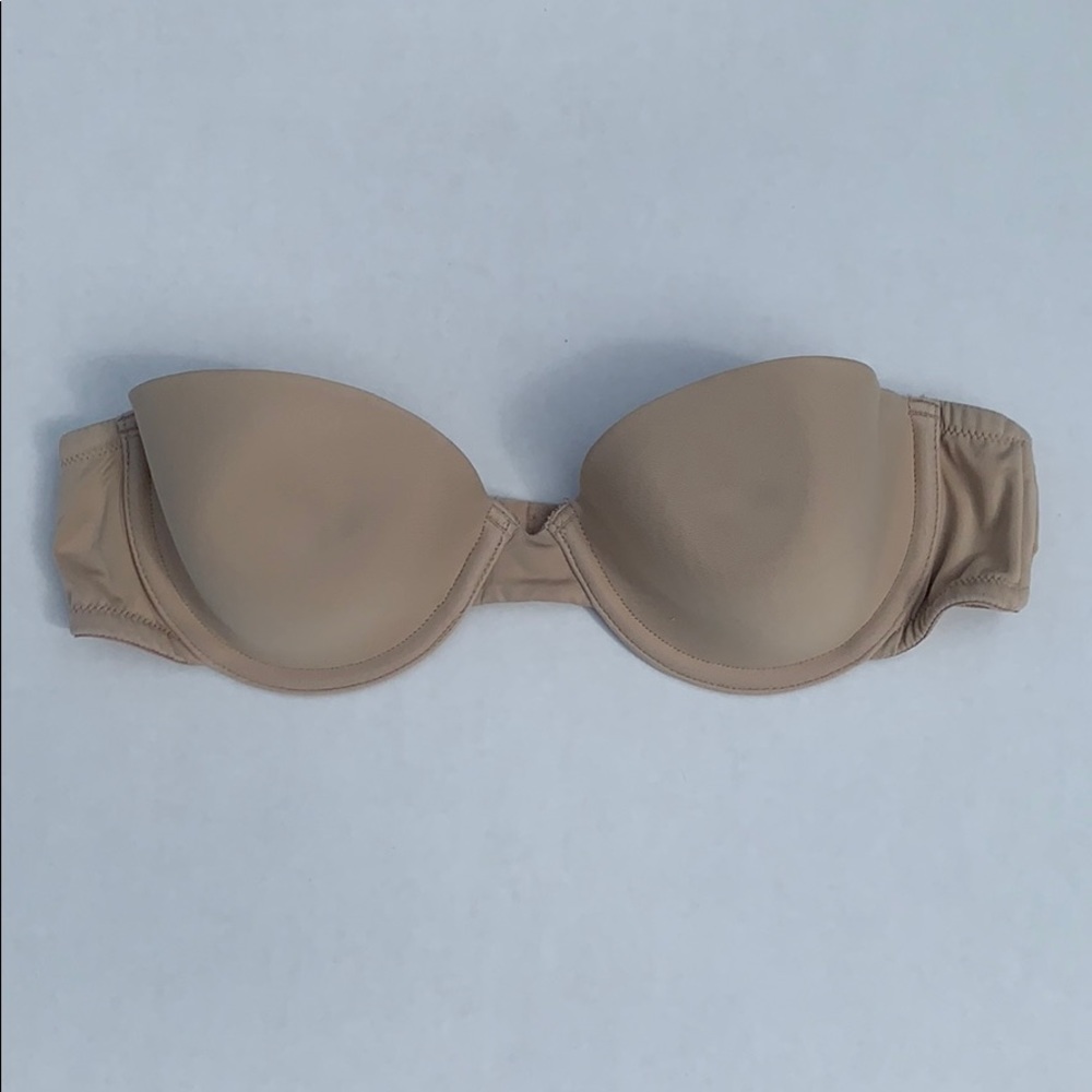 Strapless bra